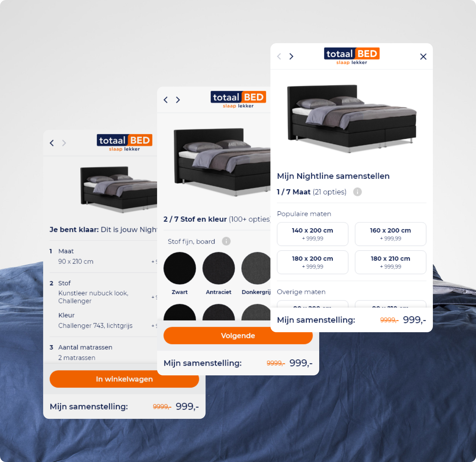 Webshop implementatie voor Totaalbed